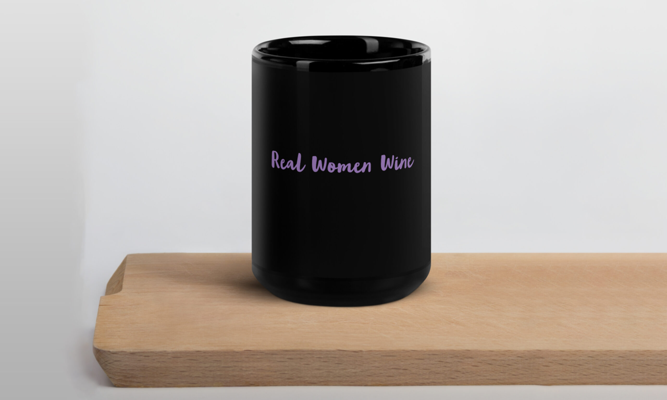 Black Glossy Mug